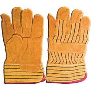 Перчатки рабочие кожаные (размер 10,5"), FIT, 12440