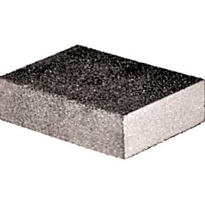 Губка шлифовальная алюминий-оксидная Р80/120, водостойкая, FIT, 38368