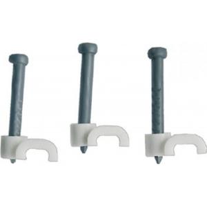 Скобы для кабеля плоские 8 мм (фасовка 30 шт.), FIT, 60208-2
