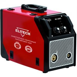Сварочный полуавтомат инверторного типа 6,5 кВт,30-210 А, ELITECH, ИС 250П