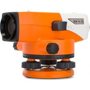 Оптический нивелир N-32 + ПОВЕРКА, точность 1,5 мм, увеличение 32 крат + комплект, RGK, 4610011870088
