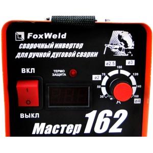 Сварочный инвертор, 220В, 20-160А, Мастер 162, FOXWELD