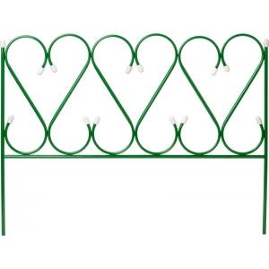 Забор "РЕНЕССАНС" декоративный металлический, 50x345 см, GRINDA, 422263