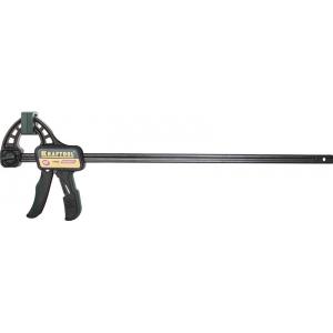 Струбцина EXPERT "EcoKraft" ручная пистолетная, пластиковый корпус, 450/650мм, 150кгс, KRAFTOOL, 32226-45
