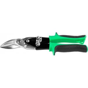 Ножницы по металлу рычажные, хромованадиевая сталь, двухкомпонентная ручка, правые, 250мм, JCB, JAS003