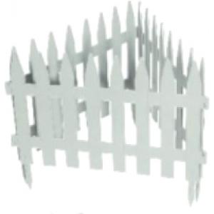 Забор декоративный "Рейка", 28 х 300 см, белый, PALISAD, 65004