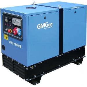 Дизель-генератор 8,8 кВт, 20 л, серия Super Silent, электрозапуск, 3-х фазный, GMGEN, GML11000TS