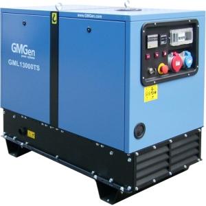 Дизель-генератор 10,6 кВт, 20 л, серия Super Silent, электрозапуск, 3-х фазный, GMGEN, GML13000TS