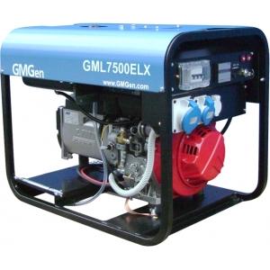 Дизель-генератор 5,6 кВт, 20 л, серия Professional, электрозапуск, GMGEN, GML7500ELX