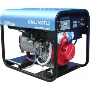 Дизель-генератор 5,8 кВт, 20 л, серия Professional, 3-х фазный, GMGEN, GML7500TLX