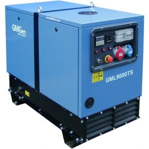 Дизель-генератор 7,0 кВт, 20 л, серия Super Silent, электрозапуск, 3-х фазный, GMGEN, GML9000TS