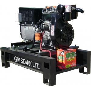 Дизельный сварочный генератор 5 кВт, 40 л, электрозапуск, GMGEN, GMSD400LTE