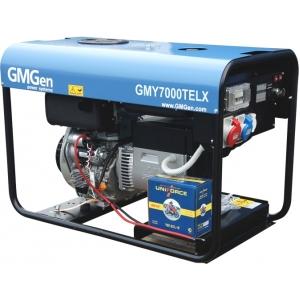 Дизель-генератор 5,0 кВт, 20 л, серия Professional, электрозапуск, 3-х фазный, GMGEN, GMY7000TELX