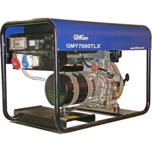 Дизель-генератор 5,0 кВт, 20 л, серия Professional, 3-х фазный, GMGEN, GMY7000TLX