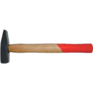 Молоток слесарный, штампованная иструментальная сталь, деревянная ручка, "Мастер", 100 гр, КОНТРФОРС, 115081