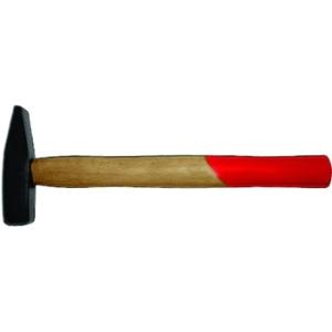 Молоток слесарный, штампованная иструментальная сталь, деревянная ручка, "Мастер", 600 гр, КОНТРФОРС, 115086