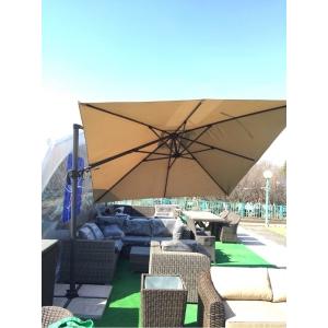 Зонт Палладио, цвет Бежевый, 300 х 300 см, ROTANG-LUX, PLBJ300