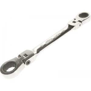 Ключ накидной шарнирный с трещоткой, 10 х 12, 150 мм, JTC, JTC-5034