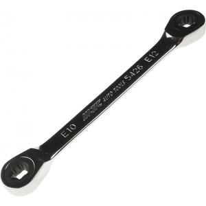 Ключ накидной трещоточный TORX E10xE12, JTC, JTC-5426