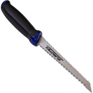 Ножовка по гипсокартону 2x-сторонняя 150мм TPI 7 EUROTEX 030115-020