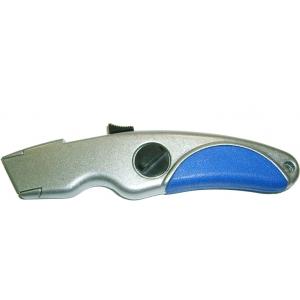 Нож-трапеция, изогнутый металлический корпус комбинированный SKRAB 26772