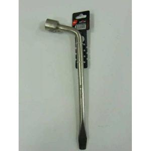 Баллонный ключ 22 мм с длинной ручкой кованый 375 мм СЕРВИС КЛЮЧ 77774