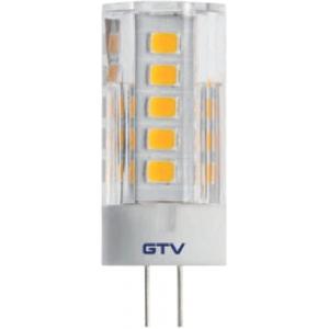 Лампочка светодиодная G4 3000K 5 Вт AC220-240 В 420 Лм GTV LD-G4P50W-30-E