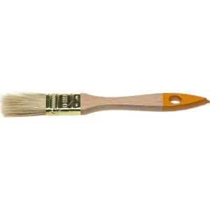Кисть флейцевая "ПРАКТИК" деревянная ручка натуральная щетина 25 мм DEXX 0100-025_z02