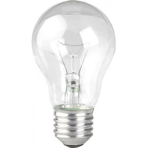 Лампа накаливания А55/А50-40-230-E27-CL (100/3600) ЭРА C0039807