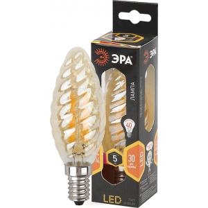 Лампа светодиодная F-LED F-LED BTW-5w-827-E14 gold (10/100/2800) ЭРА Б0027941