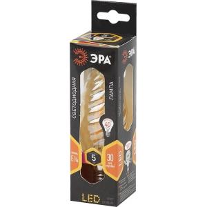 Лампа светодиодная F-LED F-LED BTW-5w-827-E14 gold (10/100/2800) ЭРА Б0027941