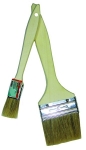 Кисть радиаторная деревянная ручка с белой натуральной шетиной 2.5" 63 мм, STURM, 9040-09-25