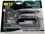 Степлер для широких скоб "тип 140", 6 - 14 мм и гвозди 14 мм, металлический корпус, FIT, 32174