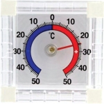 Термометр оконный биметаллический ТББ, FIT, 67910
