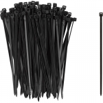 Хомуты нейлоновые для проводов, черные 100 шт., 2,5х100 мм FIT 60346