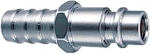 Разъемное соединение рапид (штуцер) елочка 8 мм с обжимным кольцом 8 х 13 мм, блистер, FUBAG, 180161 B