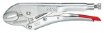 Клещи никелированные, зажимные 300 мм, KNIPEX, KN-4104300