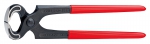 Плотницкие клещи 225 мм, ручки с пластмассовым покрытием, KNIPEX, KN-5001225