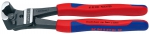 Торцевые кусачки 200 мм, с высокой передачей усилия, ручки с двухкомпонентными чехлами, KNIPEX, KN-6102200