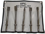 Комплект длинных зубил для пневматического молотка JAH-6833H 5 предметов, JONNESWAY, JAZ-3945H