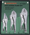 Набор ручных тисков "струбцин" 3 предмета, JONNESWAY, P32M03S