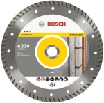 Диск алмазный отрезной Expert for Universal Turbo 230х22,2 мм, BOSCH, 2608602578