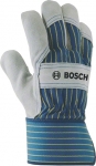 Защитные перчатки с вставками из бычьей кожи GL SL 10, 10 пар, BOSCH, 2607990105