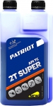 Масло полусинтетическое SUPER ACTIVE 2T дозаторное 0.946 л, 2-х такт, PATRIOT, 850030569