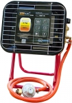 Инфракрасный газовый нагреватель 3,0-4,5 кВт, редуктор в комплекте, PRORAB, GRH 1 K
