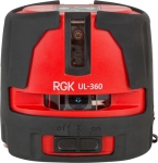 Лазерный нивелир UL-360, точность 0,2 мм, RGK, 4610011870811