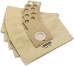 Пылесборники бумажные 5 шт (мешки для мусора) для пылесоса-робота RC 3000, KARCHER, 6.904-257