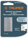 Запасные лезвия для скребка 16951 5 штук REP-SCRAPER, TRUPER, 16952
