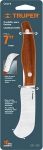 Нож для линолеума , винилового покрытия, коврового покрытия деревянная ручка CULI-6, TRUPER