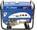 Генератор бензиновый 6,0 кВт, БГ-6.0Э-3Ф, LIFAN, 6GF2-4
